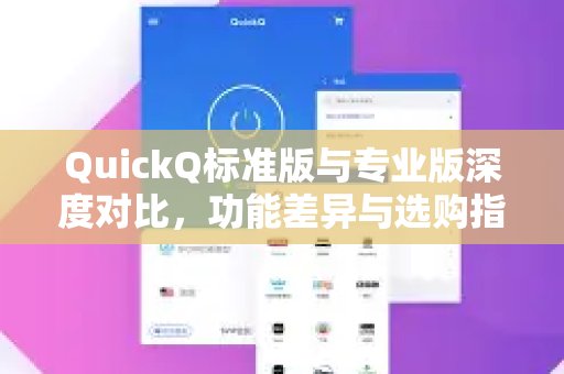 深度对比 QuickQ 标准版与专业版：功能区别一览及选购指导